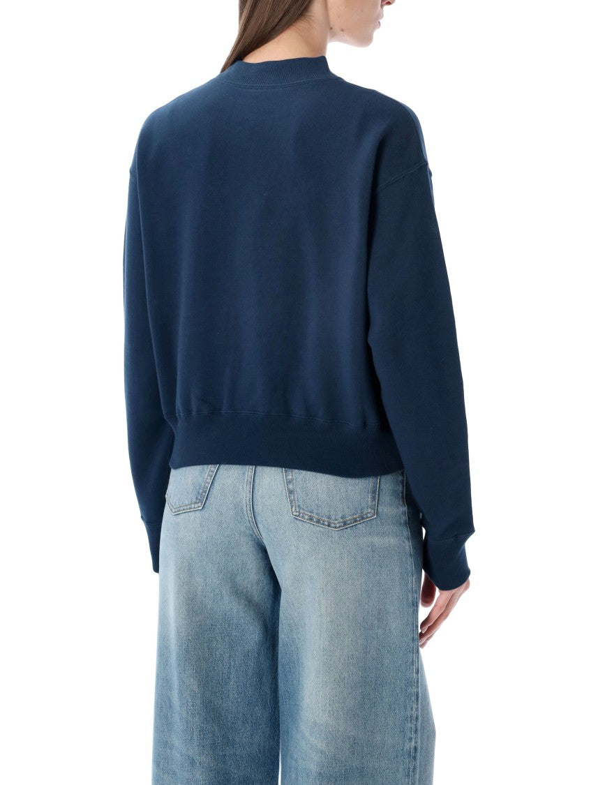 Chloé Varsity Logo Cotton Sweatshirt