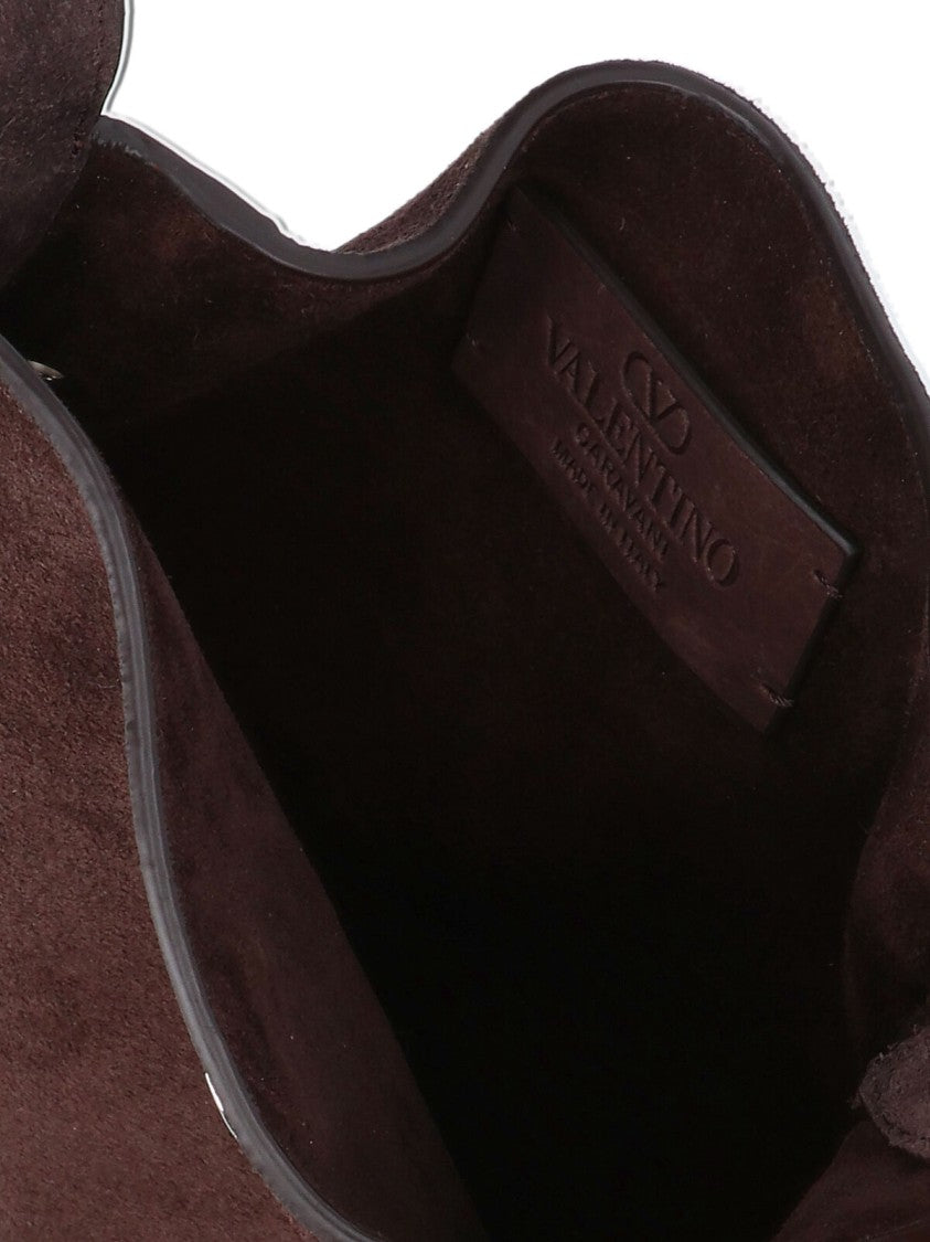 Valentino Garavani Structured Brown Handbag