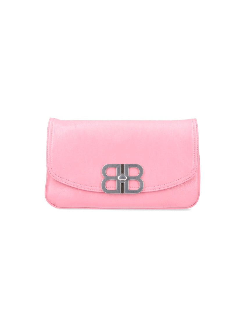 Balenciaga Small 'Flap Bb' Shoulder Bag – Pink