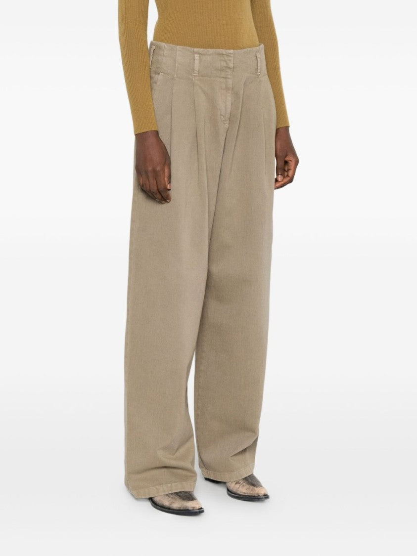 Golden Goose High-Waist Wide-Leg Golden Goose Trousers