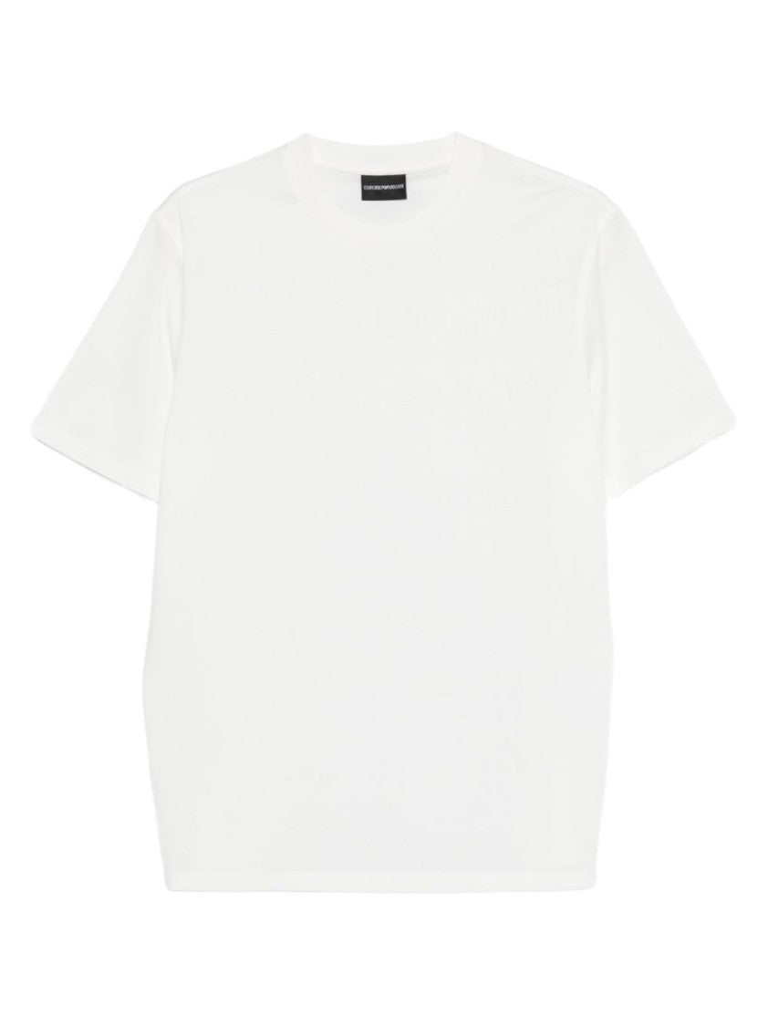 Emporio Armani White Classic Round Neck T-Shirt