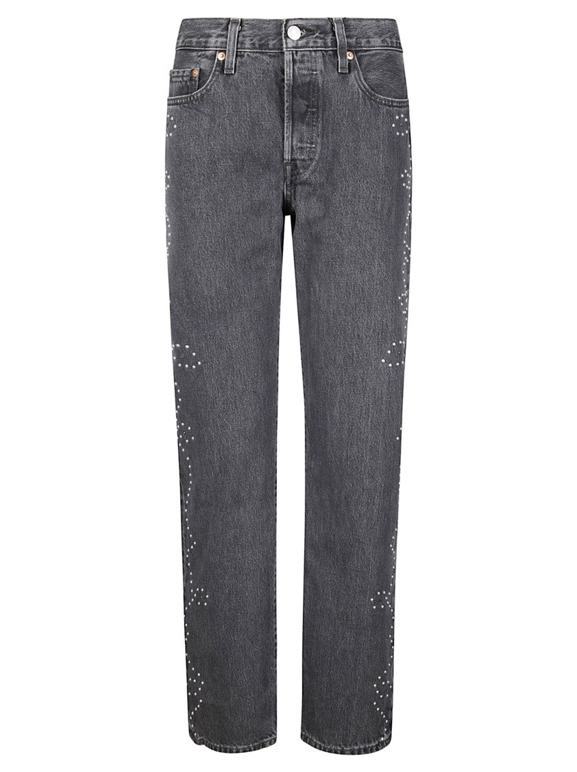 Levi's Straight-Leg Jeans With Five-Pocket Design