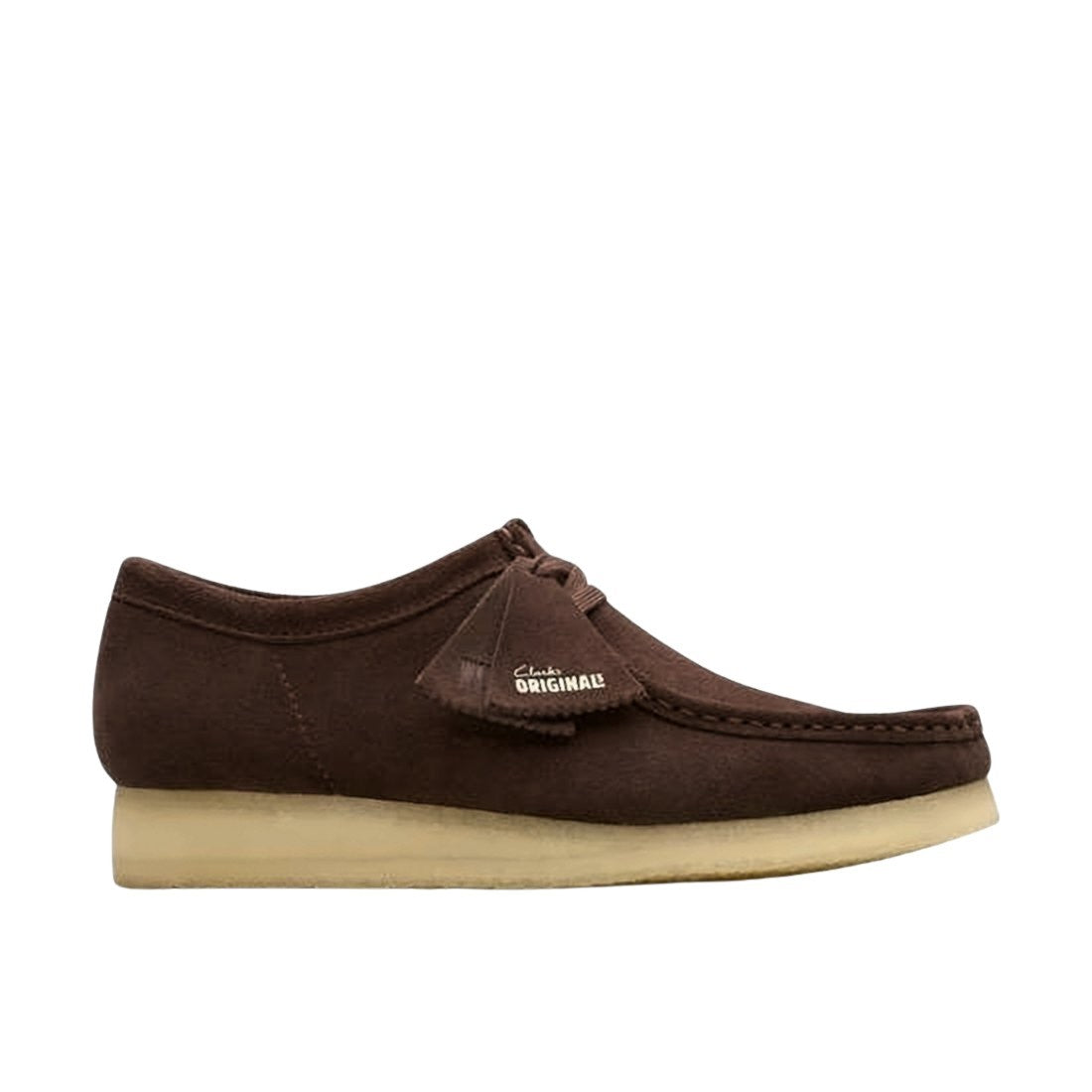 Clarks Moccasin-Inspired Brown Suede Loafers