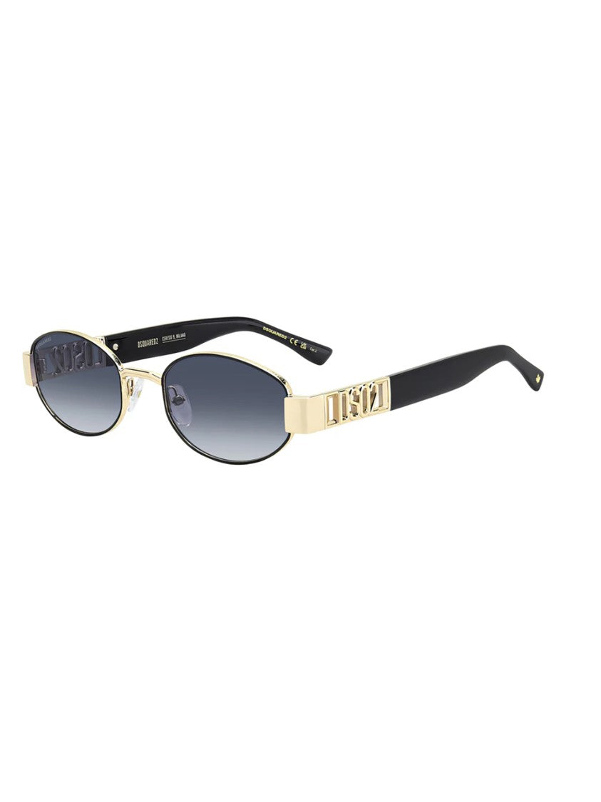 Dsquared2 D2 0155/S Oval Gradient Logo Sunglasses