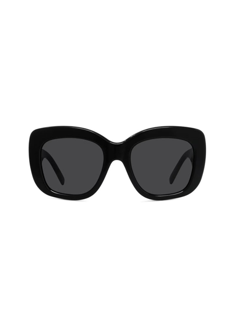 Givenchy Black Gv40127i Glossy Rectangular Sunglasses