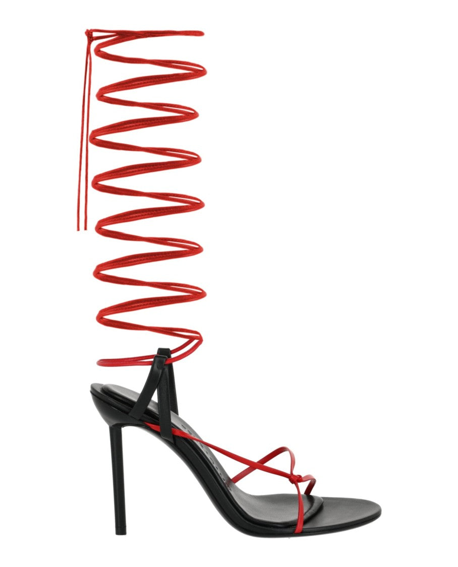 Ferragamo Azha X5 Wrap Tie Heels