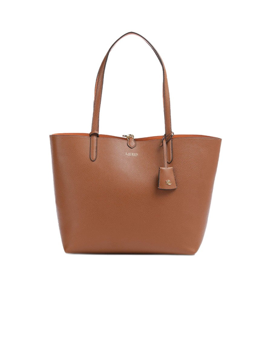 Lauren Ralph Lauren Rvrsble Tote Medium Faux Pebble Grain Bag