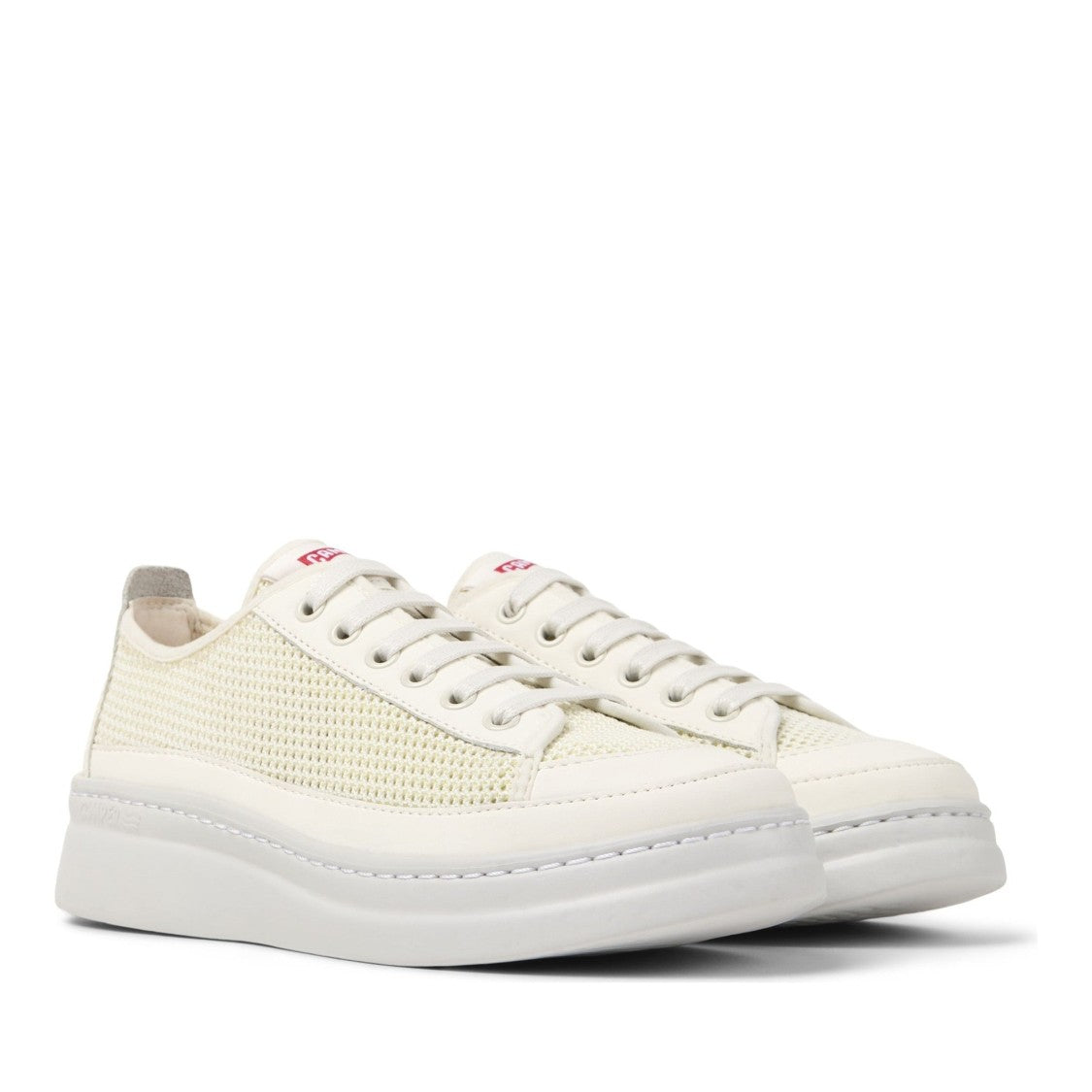 Camper Strobel Beige Breathable Mesh Sneakers