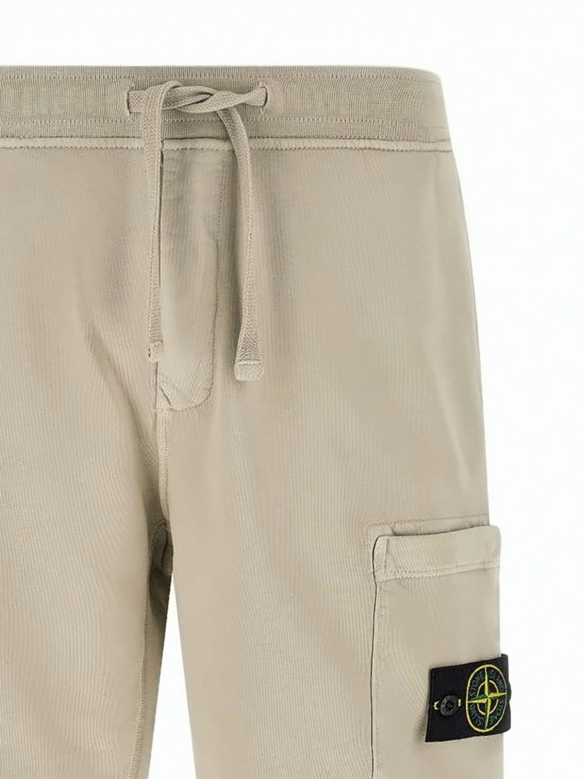 Stone Island Comfort-Fit Shorts With Cargo Pocket