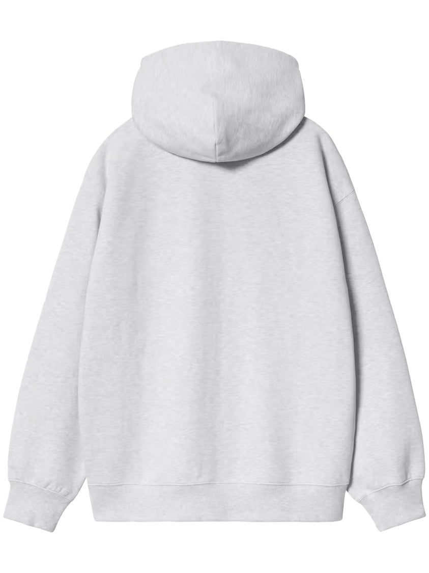 Carhartt Wip Hooded Wip Ash Heather Sweatshirt