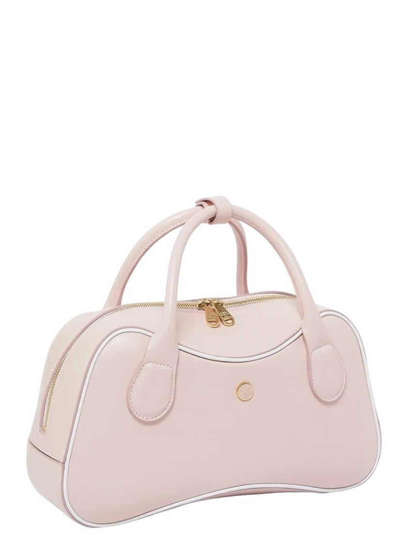 Casablanca Micro Bowling Rounded Leather Handbag Bag