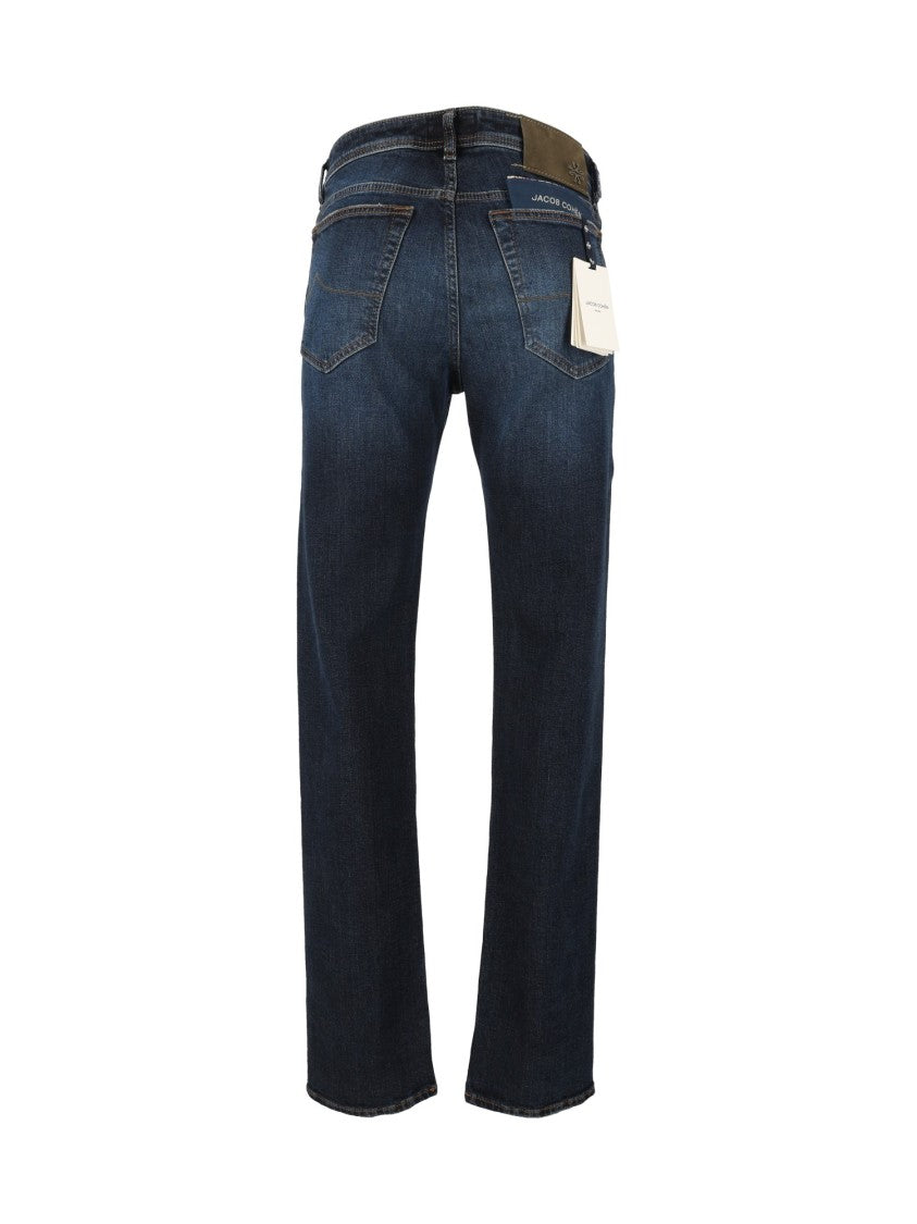 Jacob Cohen Dark Indigo Bard Slim-Fit Jeans
