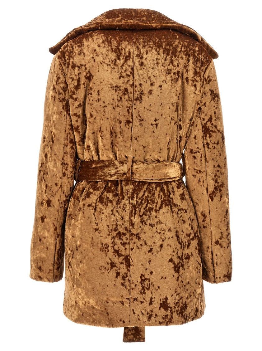 Atlein Crushed Velvet' Coat