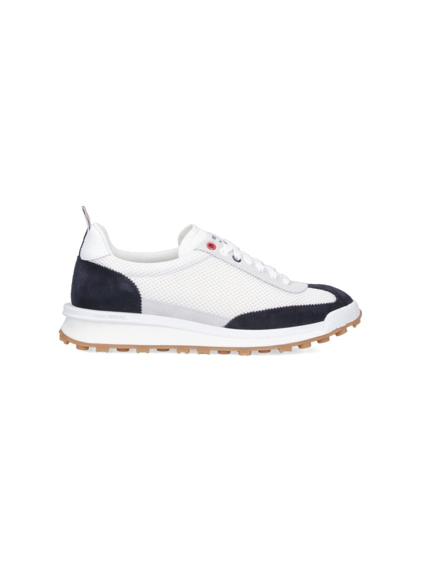 Thom Browne "Tech Runner" Sneakers – Blue/White
