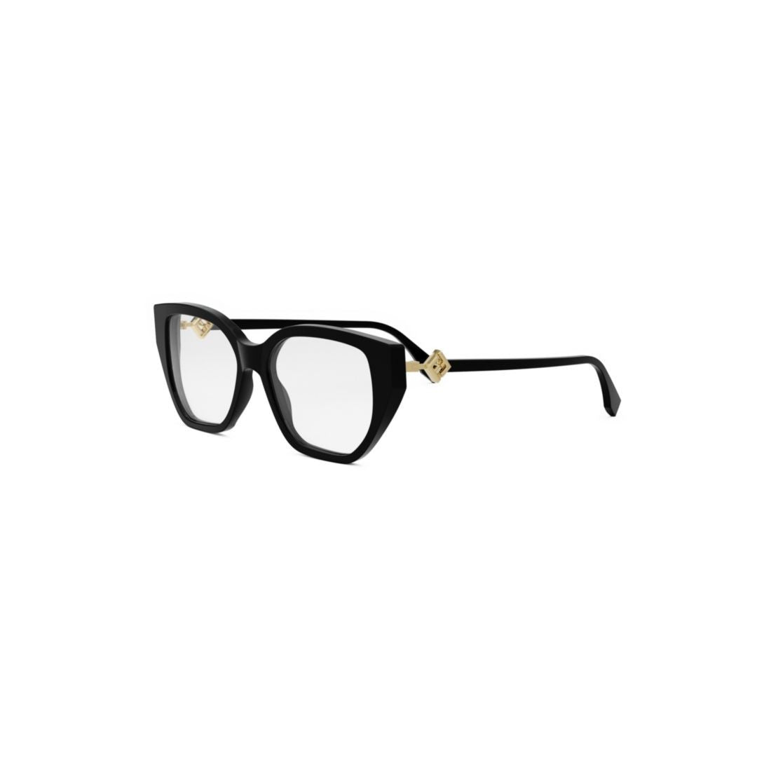 Fendi Fe50100i Oversized Square Frame Eyeglasses