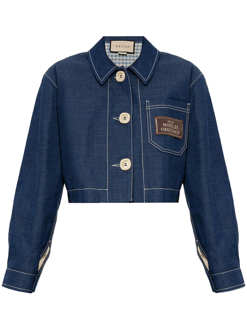 Gucci Blue Denim Jacket
