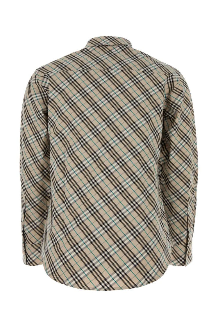 Burberry Embroidered Poplin Shirt