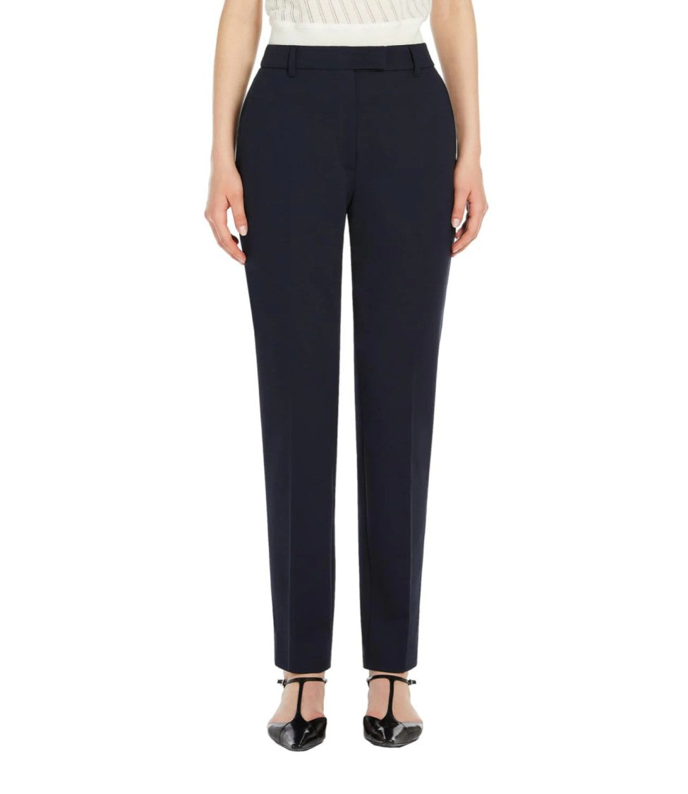 Max Mara Straight-Leg Trousers With Mid-Rise Waist