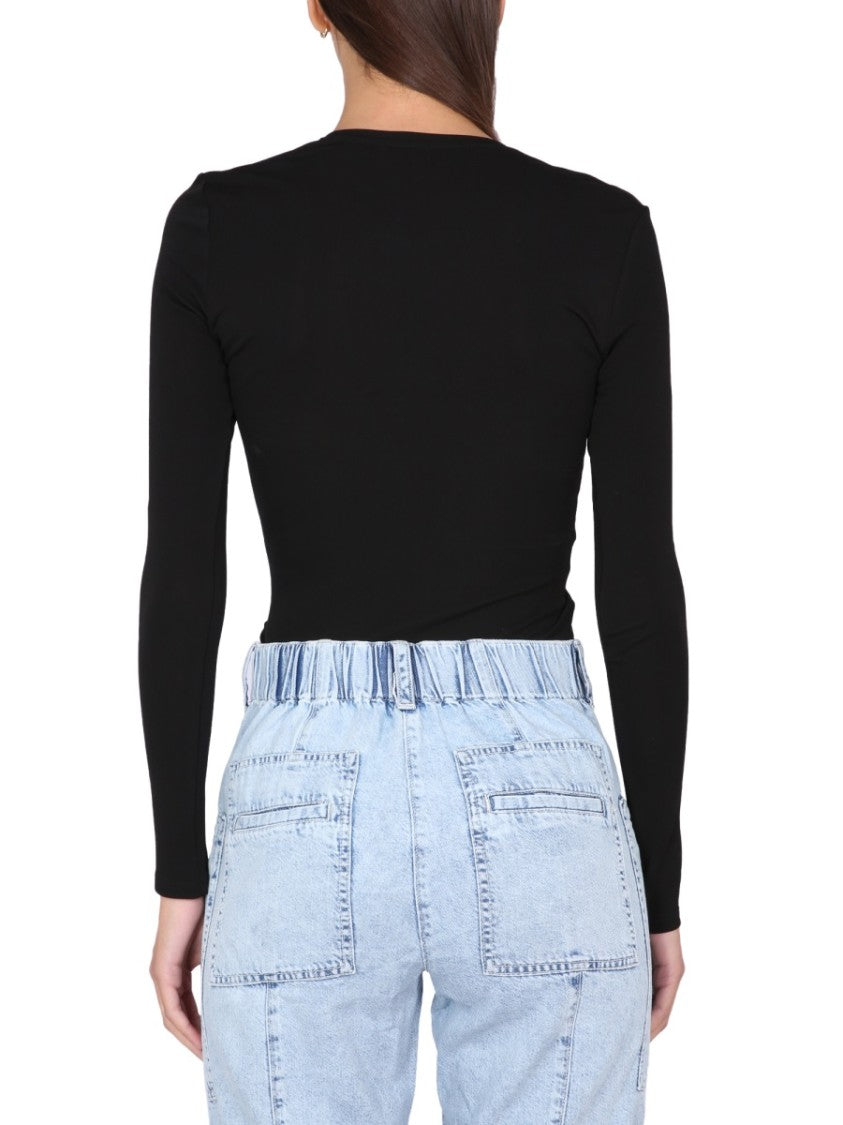 Proenza Schouler X White Label Cropped Top With Circular Cut