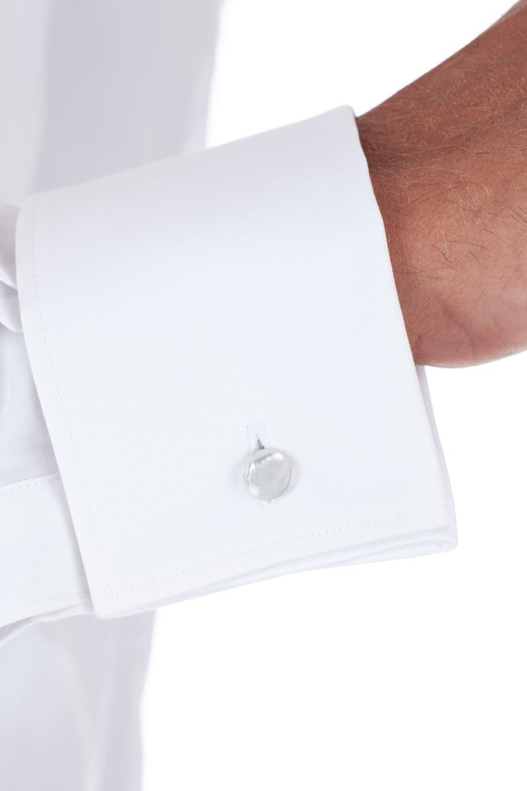 Zegna Trofeo Cufflink Cotton Shirt
