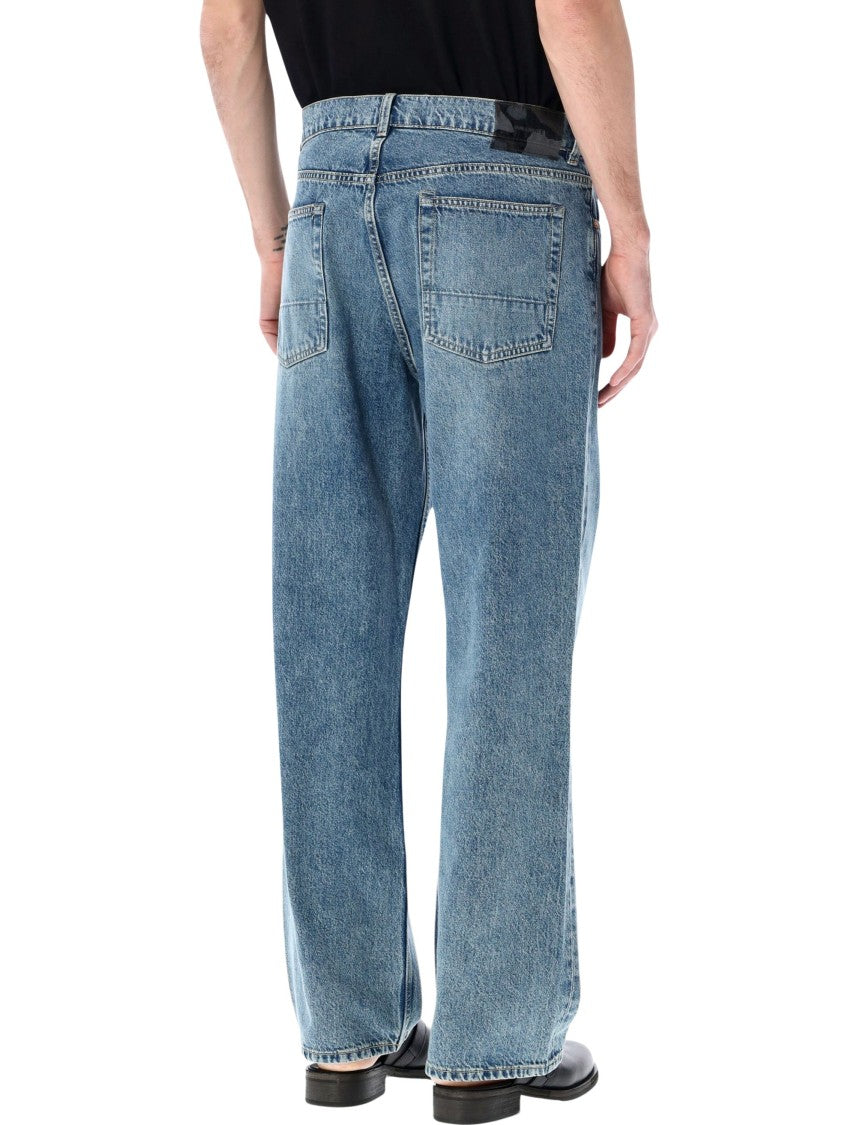 Our Legacy Ur Legacy Third Cut Blue Tech Denim Pants