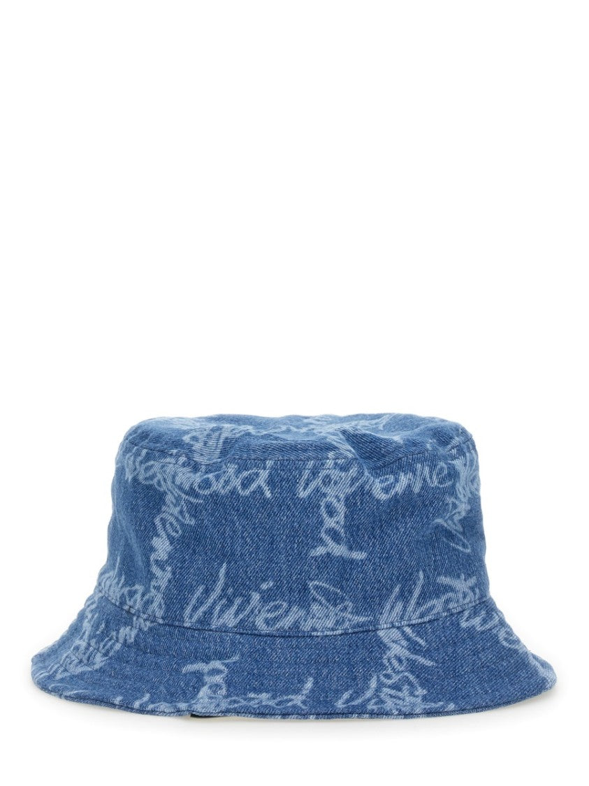 Vivienne Westwood Logo-Embellished Cotton Bucket Hat