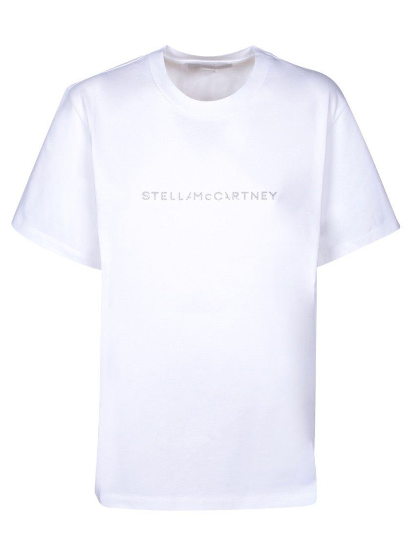 Stella Mccartney White Cotton T-Shirt