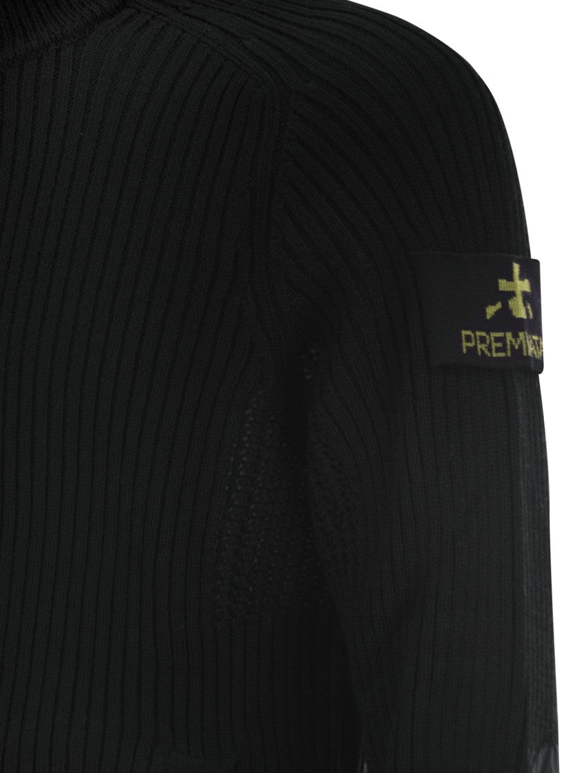 Premiata Wool Cardigan With Zip