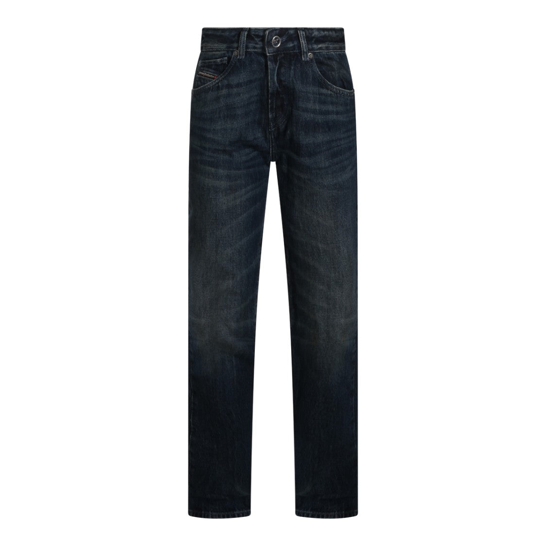 Diesel Dark Indigo Straight-Leg Jeans