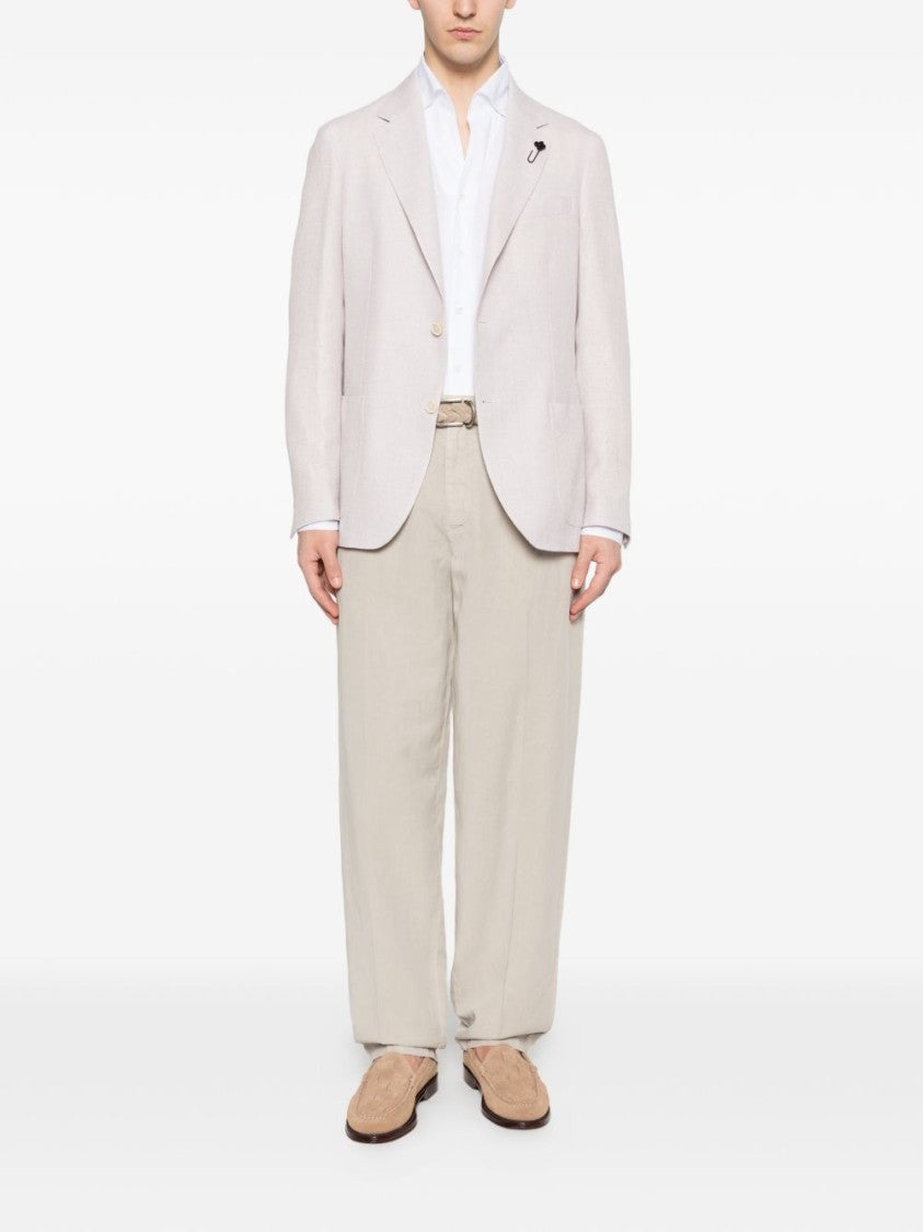 Dondup Yeast Beige Straight-Leg Jeans