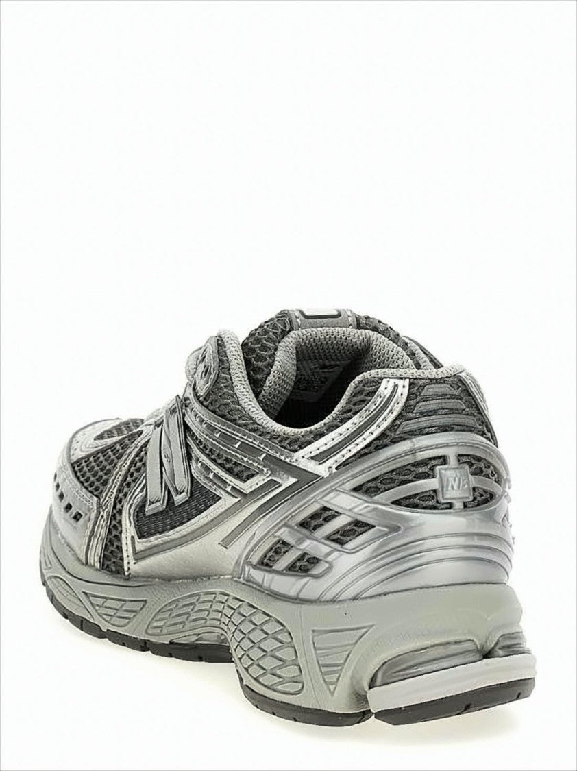 New Balance Breathable Mesh Sneakers With Synthetic Leather Overlays