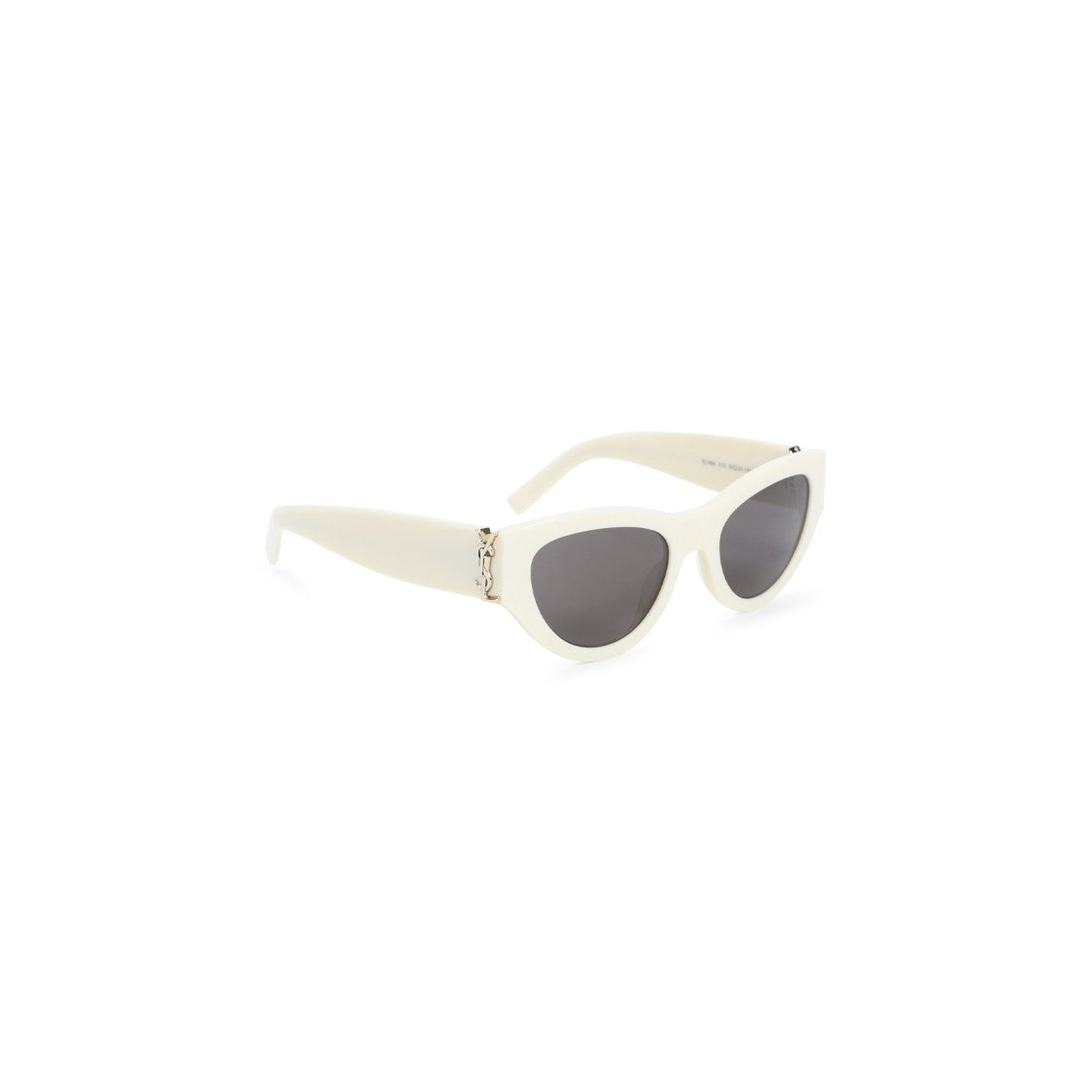 Saint Laurent Bold Cat-Eye Sunglasses With Metallic Logo Detail