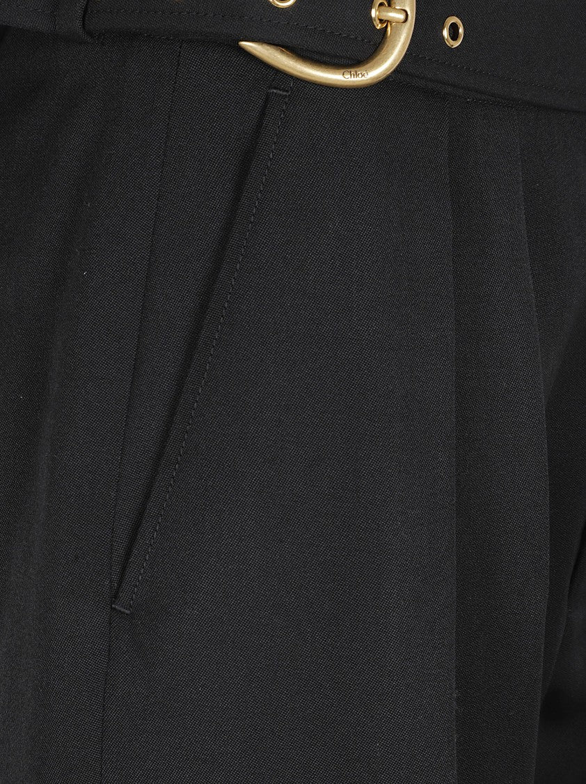 Chloé High-Waisted Tailored Trousers