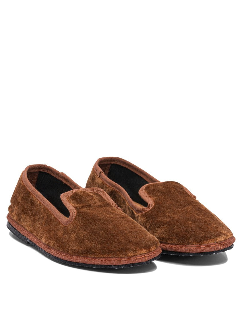 Sentier Di Segantin Roberta Plush Brown Loafers