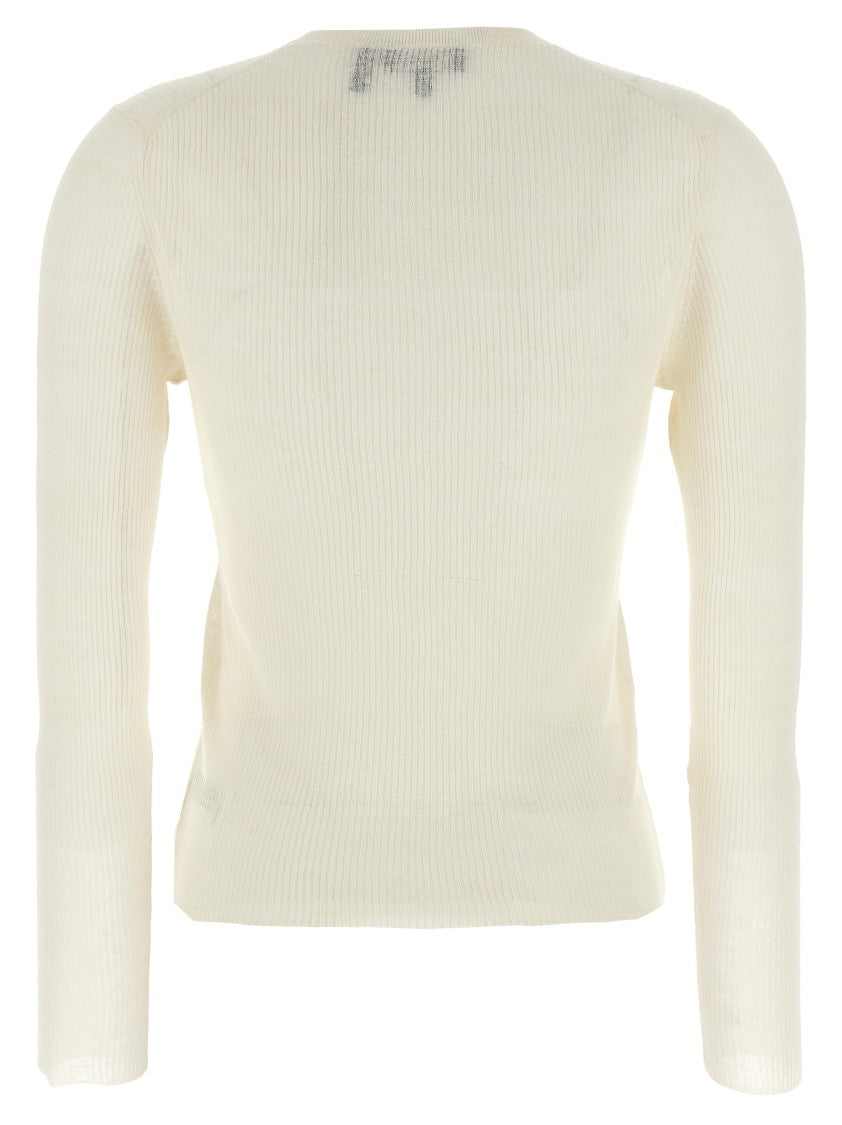 Theory Viscose Linen Sweater
