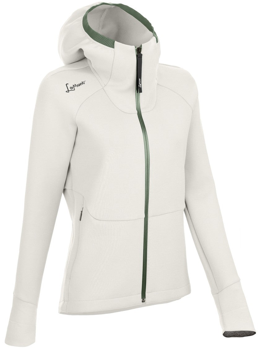 Lamunt Black Antje Thermal Fitted Hoodie