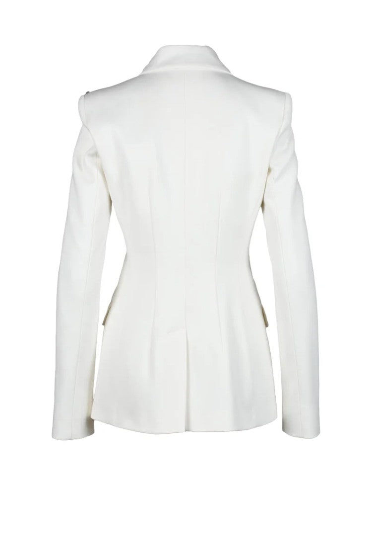 Sportmax Double-Breasted Tailored Jacket With Structured Silhouette
