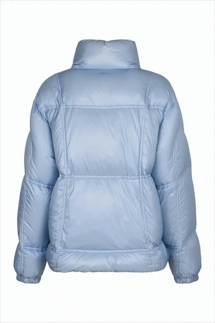 Herno Cropped Quilted Ripstop Puffer Jacket
