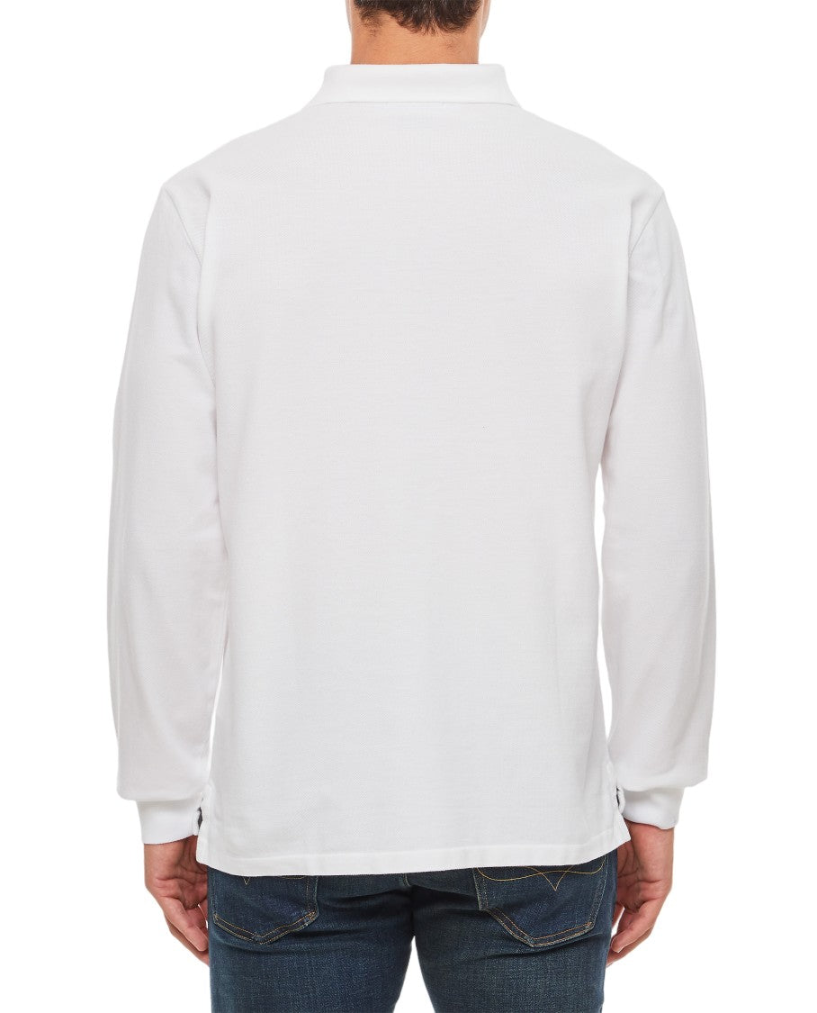 Polo Ralph Lauren Ribbed Polo Shirt With Two-Button Closure