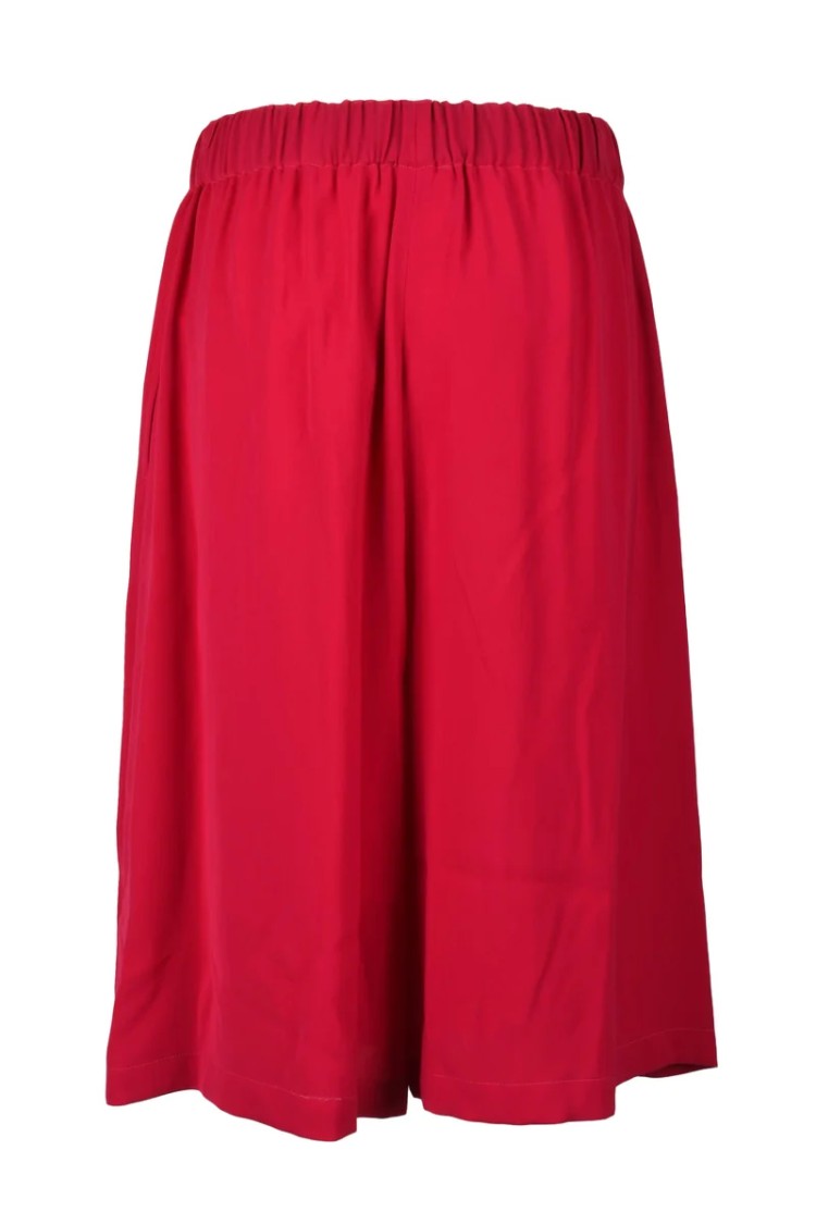Semi Couture Pink Elastic Triacetate-Blend Shorts