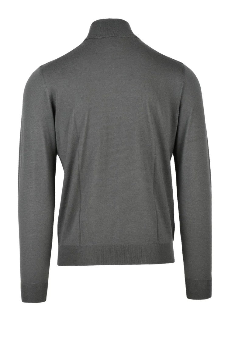 Drumohr Extrafine Merino Wool Turtleneck - Grey