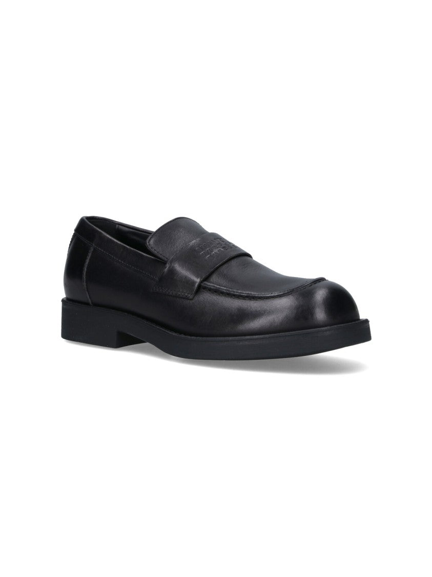 Mm6 By Maison Margiela Slip-On Moccasins – Black