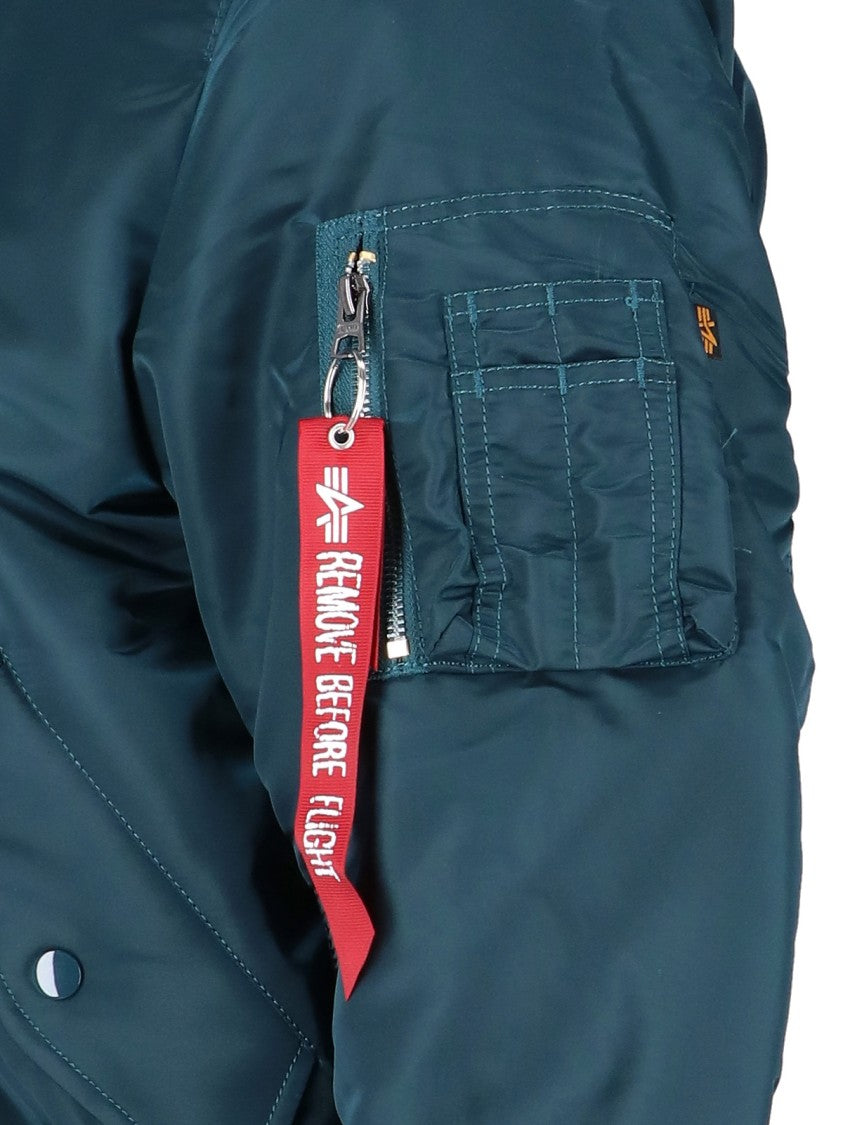 Alpha Industries "Heritage Ma-1" Reversible Bomber – Blue/Orange