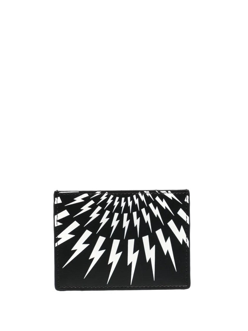 Neil Barrett Black Minimalist Wallet