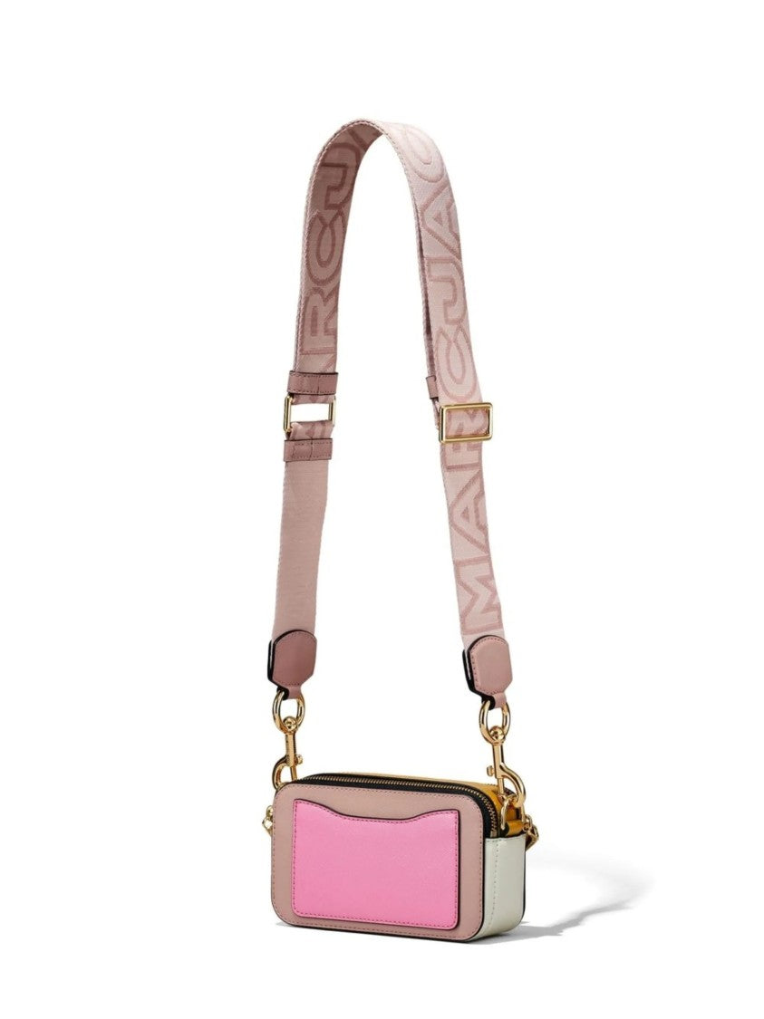 Marc Jacobs Pink Leather Snapshot Shoulder Bag