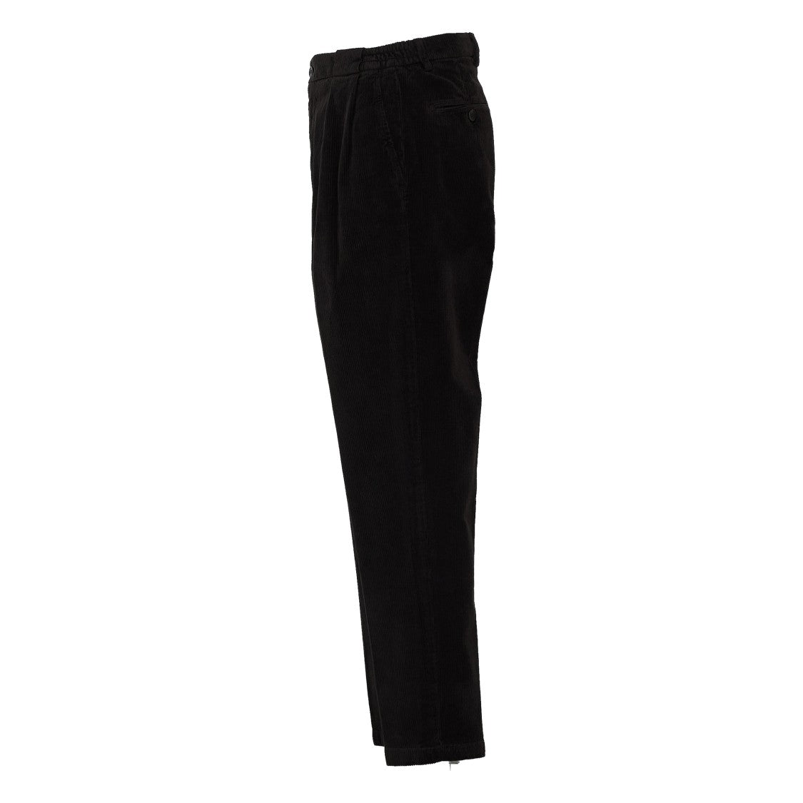 Briglia 1949 Portobello Pleated Elastic Waist Velvet Trousers
