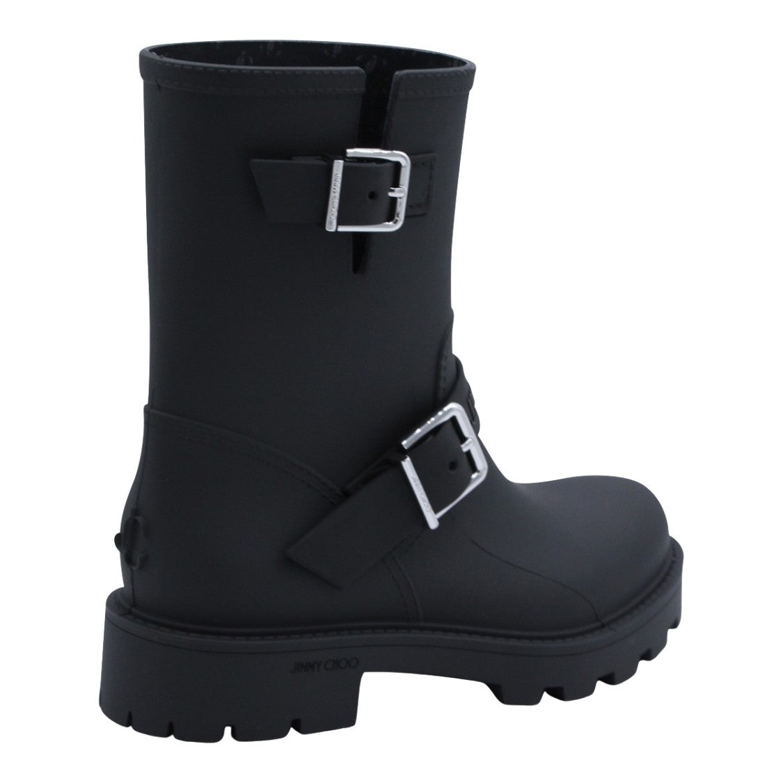 Jimmy Choo Ankle Boots With Adjustable Silver-Tone Buckles