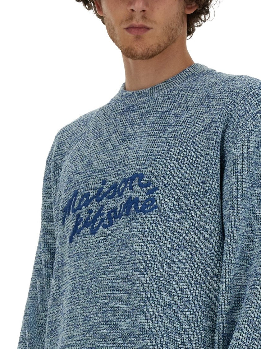 Maison Kitsuné Textured Knit Jersey
