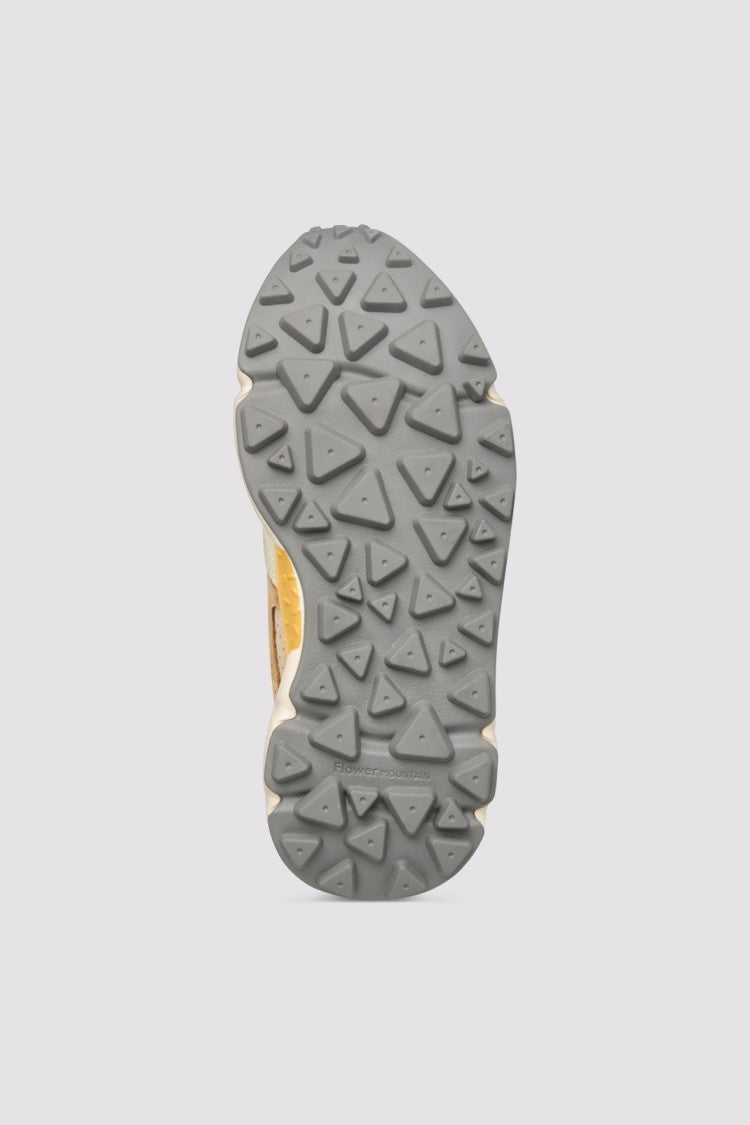 Flower Mountain Layered Panel Sneakers With Chunky Sole