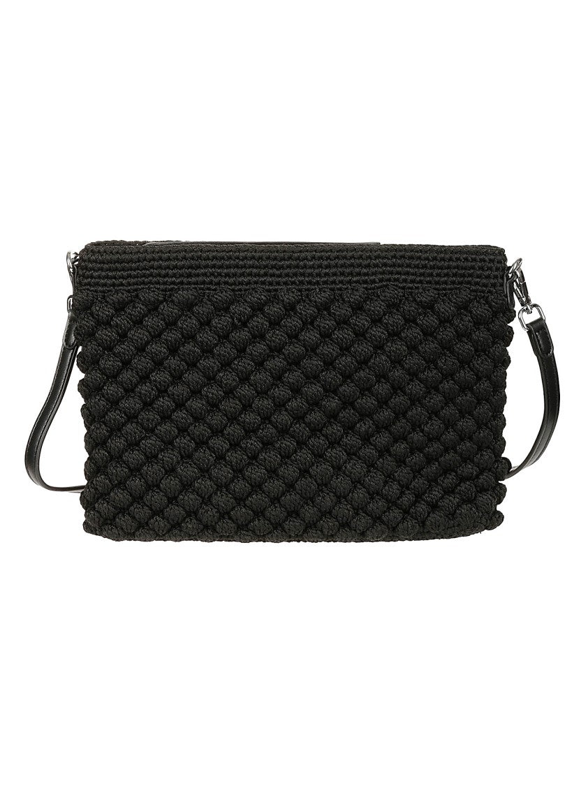 Gianni Chiarini Clutch Bag With Textured Bubble Fabric